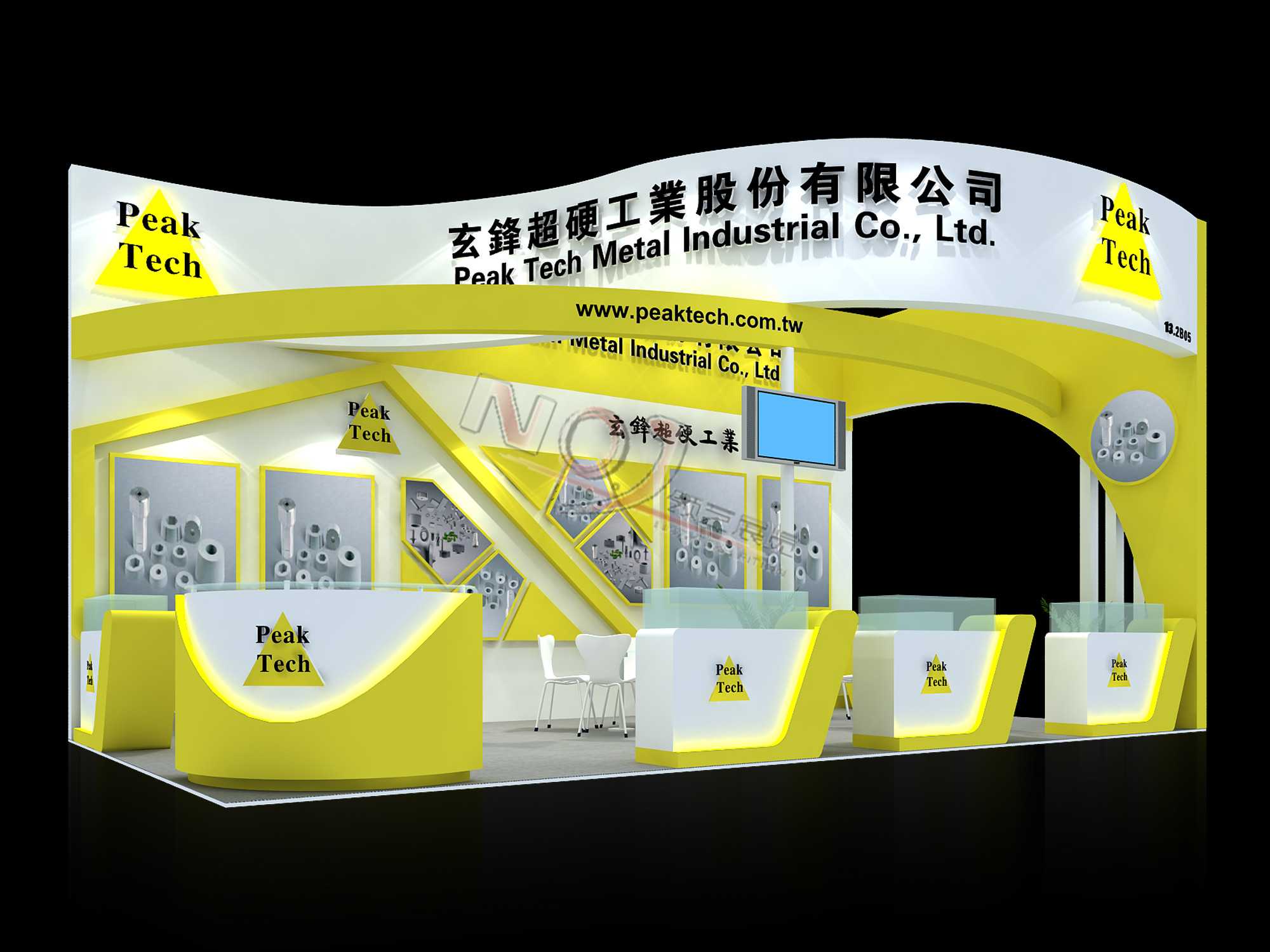 台湾玄锋超硬_广州家具展会搭建_广州家具展台设计_广州家具展台搭建