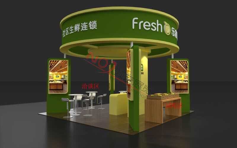 白银家乐生鲜_广州酒店用品展展位装修_广州酒店用品展展位策划_广州酒店用品展展览公司