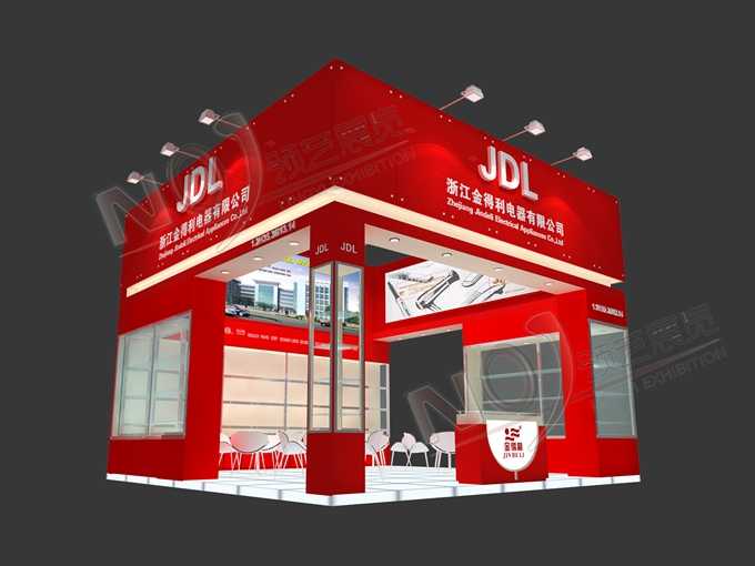金得利_广交会展台搭建_广交会展台设计_广交会展位装修