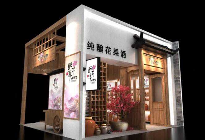 白银醉花厅_广州酒店用品展设计_广州酒店用品展搭建_广州酒店用品展设计搭建