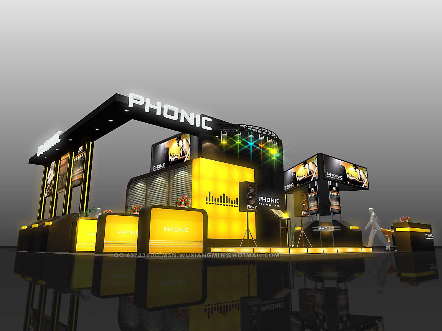 北京2020年世界移动通信博览会–上海移动通信展设计搭建