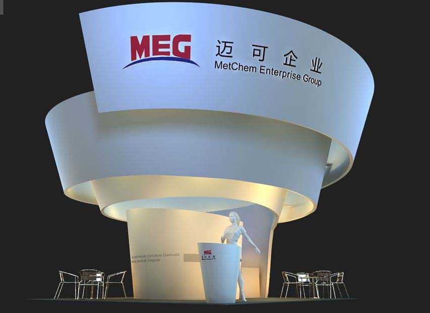 展台建设既要体现目的，又要体现艺术性